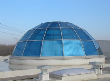 Transoms and mullions Dome with cover
